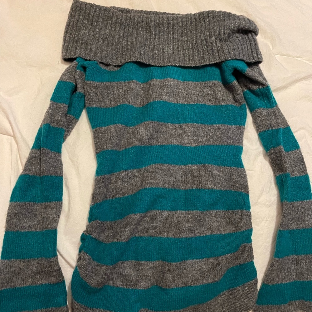 Off the shoulder sweater